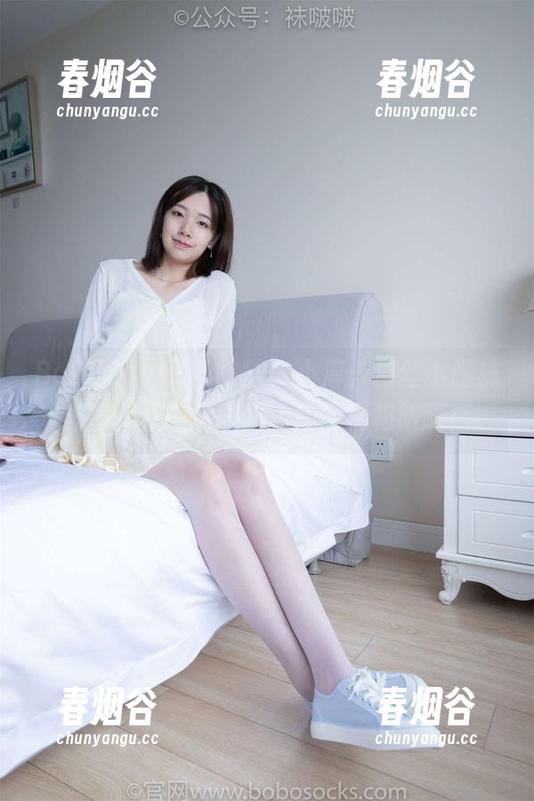 BoBoSocks袜啵啵 - 小淳，白丝小腿袜进图，看看这画面，脑洞无极限啊！
