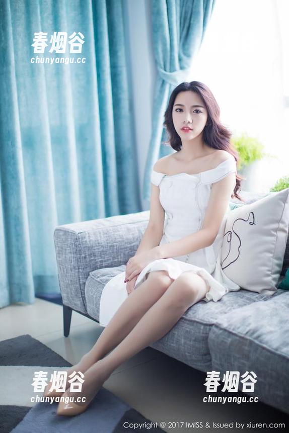 IMiss爱蜜社 - 乐薇Vivi少女原图——这跃动的气息让我不自觉停下来，是错觉吗？