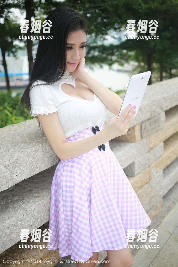 MyGirl美媛馆 - 这身JK是瑞莎Trista的私拍作品，实现了我心中的校园梦？