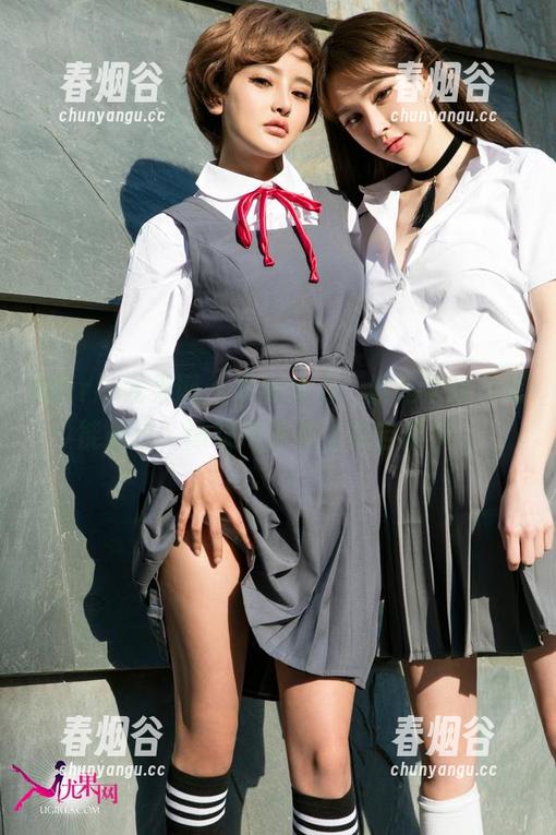 UGirls尤果网 - 福利给力，她是学妹又怎能放过，谭晓彤图集上跌宕起伏。