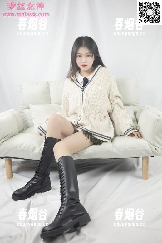 梦丝女神-雪馨 梦丝女神 - 把学院气息装进口袋里,雪馨的黑丝袜免费驾到!