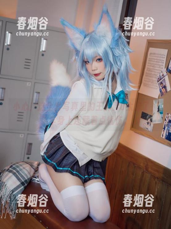 小心！这全套写真里的王胖胖u太逗了，羔羊身上还藏着点忧伤。