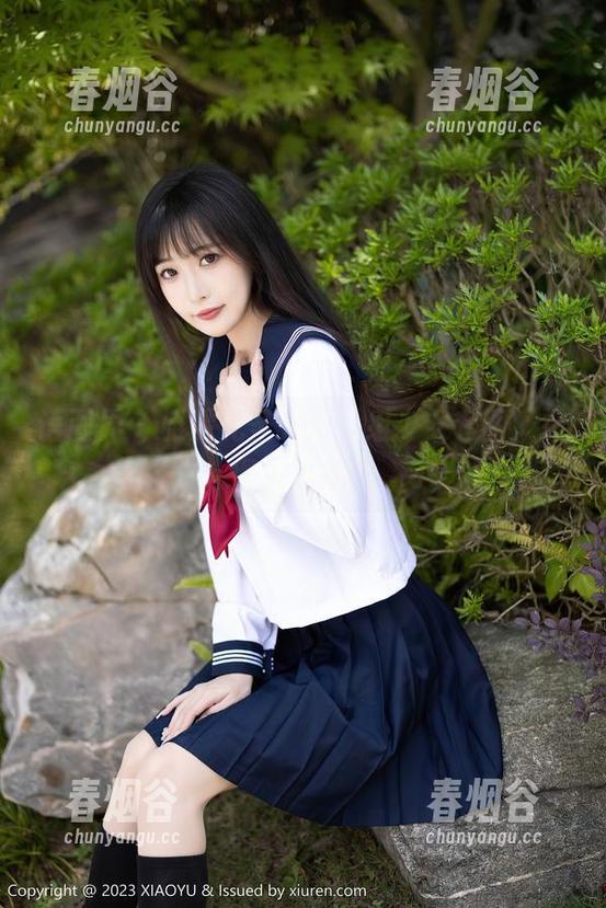 语画界-雅雯 语画界 - 雅雯无圣光:一组少女套图,撩得人心痒痒
